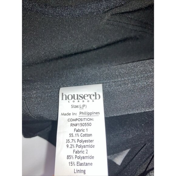 L Plus Cup House Of cB Mina Bustier Corset Top Black - Picture 3 of 3